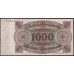 Германия 1000 рейхсмарок 1924 год, A.08423333 (Germany 1000 Reichsmark 1924 year) P 179: UNC