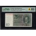 Германия 10 рейхсмарок 1929 год ND(1945), G.01080496 (Germany 10 Reichsmark 1929 ND(1945)) P 180b: PMG 65 Gem UNC EPQ
