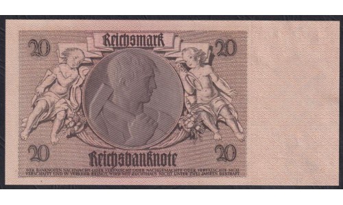 Германия 20 Рейхсмарок 1929 год, G.04194799 (Germany 20 Reichmark 1929 year) P 181b: UNC