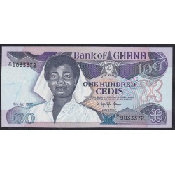 Гана 100 седи 1990 (Ghana 100 cedis 1990) P 26b: UNC