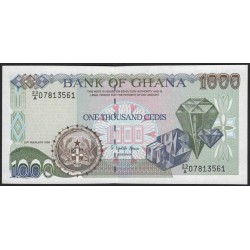 Гана 1000 седи 1996 (Ghana 1000 cedis 1996) P 29b : UNC
