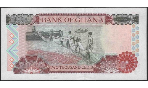 Гана 2000 седи 2002 (Ghana 2000 cedis 2002) P 33g : UNC