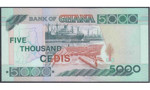 Гана 5000 седи 2003 (Ghana 5000 cedis 2003) P 34i : UNC
