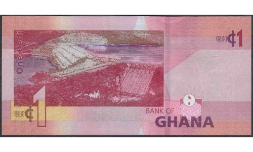 Гана 1 седи 2019 (Ghana 1 cedis 2019) P W45 : UNC