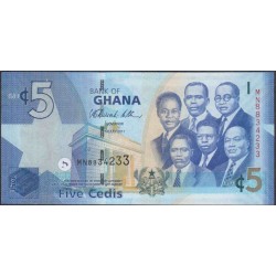 Гана 5 седи 2011 (Ghana 5 cedis 2011) P 38c : UNC
