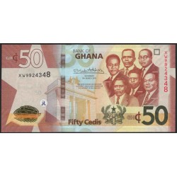 Гана 50 седи 2019 (Ghana 50 cedis 2019) P 49 : UNC
