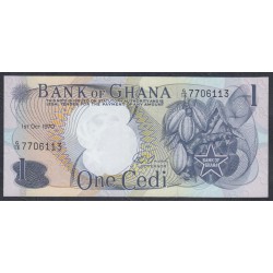 Гана 1 седи 1970 (Ghana 1 cedi 1970) P 10c : UNC