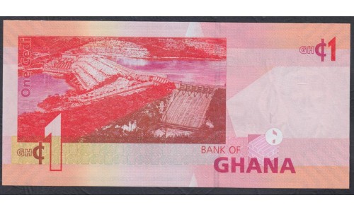 Гана 1 седи 2015 (Ghana 1 cedis 2015) P 37f: UNC