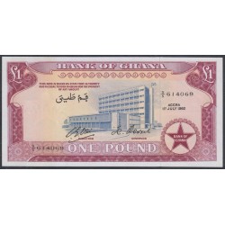 Гана 1 фунт 1962 (Ghana 1 pound 1962) P 2d: UNC