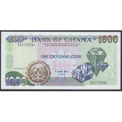 Гана 1000 седи 1991 (Ghana 1000 cedis 1991) P 29a: UNC