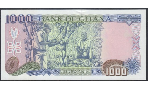 Гана 1000 седи 1995 (Ghana 1000 cedis 1995) P 29b: UNC