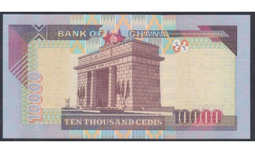 Гана 10000 седи 2002 (Ghana 10000 cedis 2002) P 35a: UNC