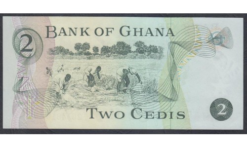 Гана 2 седи 1977 (Ghana 2 cedis 1977) P 14c: UNC