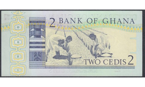 Гана 2 седи 1982 (Ghana 2 cedis 1982) P 18d : UNC