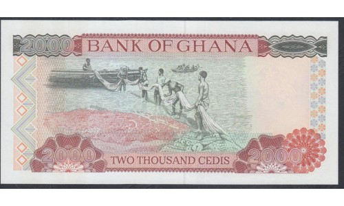 Гана 2000 седи 1995 (Ghana 2000 cedis 1995) P 30b: UNC
