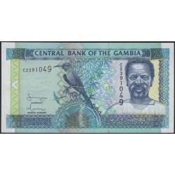 Гамбия 25 даласи (2001-2005) (Gambia 25 dalasis (2001-2005)) P 22c: UNC