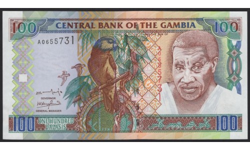 Гамбия 100 даласи (2001-2005) (Gambia 100 dalasis (2001-2005)) P 24a : UNC