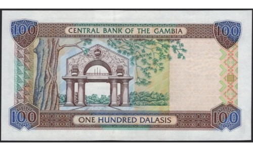 Гамбия 100 даласи (2001-2005) (Gambia 100 dalasis (2001-2005)) P 24a : UNC