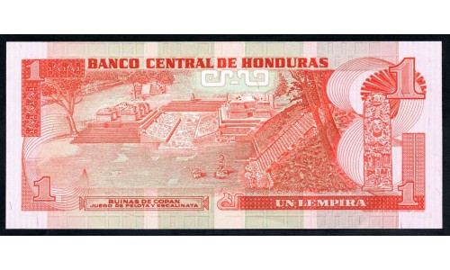 Гондурас 1 лемпира 1980 (HONDURAS 1 Lempira 1980) P 68а : UNC