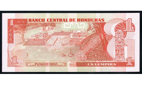 Гондурас 1 лемпира 1994 (HONDURAS 1 Lempira 1994) P 76a : UNC