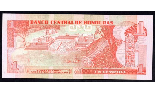 Гондурас 1 лемпира 1997 (HONDURAS 1 Lempira 1997) P 79А : UNC