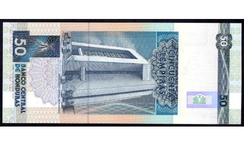 Гондурас 50 лемпир 2001 (HONDURAS 50 Lempiras 2001) P 88а : UNC