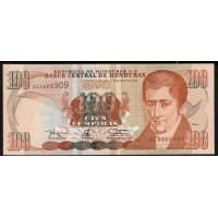 Гондурас 100 лемпир 12.05.1994 (HONDURAS 100 Lempiras 12.05.1994) P 77a: UNC