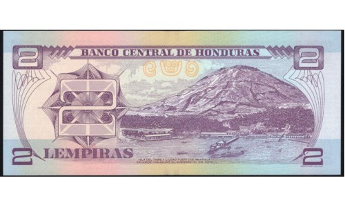 Гондурас 2 лемпиры 2014 (HONDURAS 2 Lempiras 2014) P 97b : UNC
