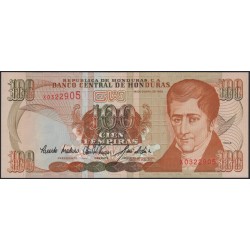 Гондурас 100 лемпир 1993 (HONDURAS 100 Lempiras 1993) P 75a : UNC