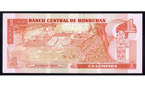 Гондурас 1 лемпира 1992 (HONDURAS 1 Lempira 1992) P 71 : UNC-