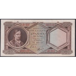 Греция 1000 драхм 1944 г. (GREECE 1000 Drachmai 1944) P 172: UNC-
