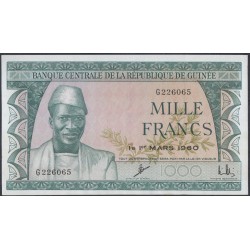 Гвинея 1000 франков 1960 (GUINEE 1000 francs 1960) P 15: UNC