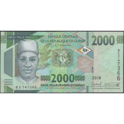 Гвинея 2000 франков 2018 (GUINEE 2000 francs 2018) P W48A : UNC