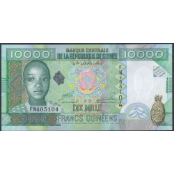 Гвинея 10000 франков 2008 (GUINEE 10000 francs 2008) P 42b: UNC