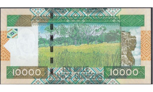 Гвинея 10000 франков 2010 (GUINEE 10000 francs 2010) P 45: UNC