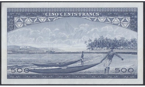 Гвинея 500 франков 1960 (GUINEE 500 francs 1960 P 14a: UNC-