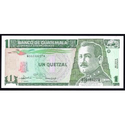 Гватемала 1 кетсаль 1992 (GUATEMALA 1 Quetzal 1992) P 80 : UNC