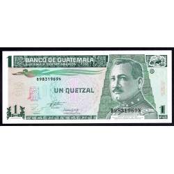 Гватемала 1 кетсаль 1993 (GUATEMALA 1 Quetzal 1993) P 87а : UNC