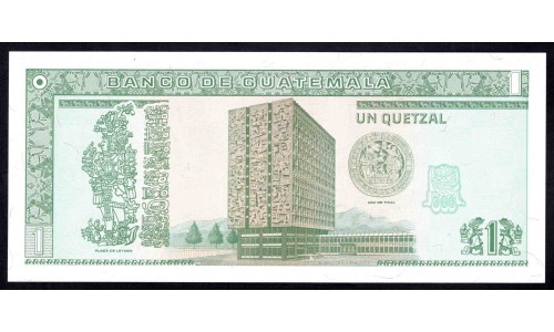 Гватемала 1 кетсаль 1993 (GUATEMALA 1 Quetzal 1993) P 87а : UNC