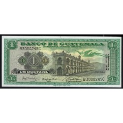 Гватемала 1 кетсаль  07.01.1970 (GUATEMALA 1 Quetzal 07.01.1973) P 52g(1): UNC