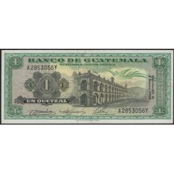 Гватемала 1 кетсаль 1968 (GUATEMALA 1 Quetzal 1968) P 52e : UNC