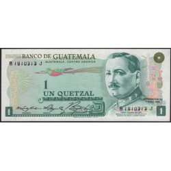 Гватемала 1 кетсаль 1976 (GUATEMALA 1 Quetzal 1976) P 59b : aUNC