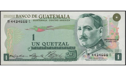 Гватемала 1 кетсаль 1977 (GUATEMALA 1 Quetzal 1977) P 59c : UNC