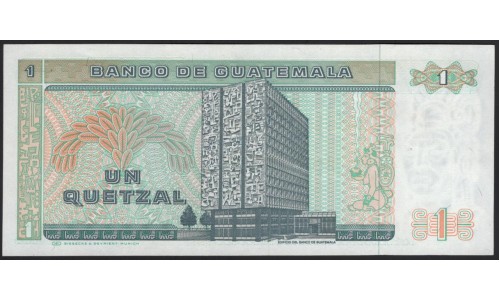 Гватемала 1 кетсаль 1989 (GUATEMALA 1 Quetzal 1989) P 66 : UNC