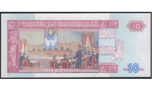 Гватемала 10 кетсалей 1995 (GUATEMALA 10 Quetzales 1995) P 89 : UNC