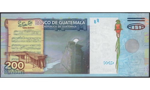 Гватемала 100 кетсалей 2009 (GUATEMALA 100 Quetzales 2009) P 120 : UNC