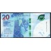 Гонконг 20 долларов 2018 год (Hong Kong 20 dollars 2018 year) P W348: UNC
