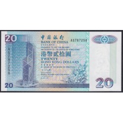 Гонконг 20 долларов 1994 (Hong Kong 20 dollars 1994) P 329a: UNC