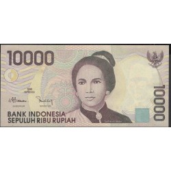 Индонезия 10000 рупий 1998 (2002) г. (Indonesia 10000 rupiah 1998 (2002) year) P137e:UNC