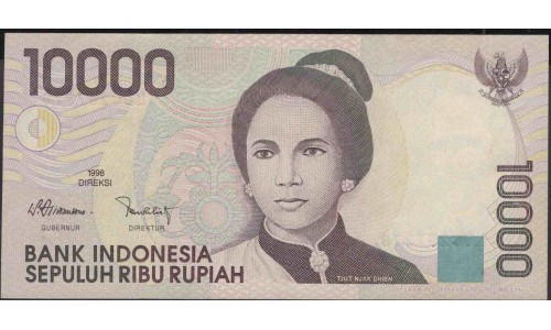 Индонезия 10000 рупий 1998 (2004) г. (Indonesia 10000 rupiah 1998 (2004) year) P137g:UNC